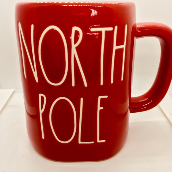 Christmas North Pole Rae Dunn Red Mug - Picture 5 of 7